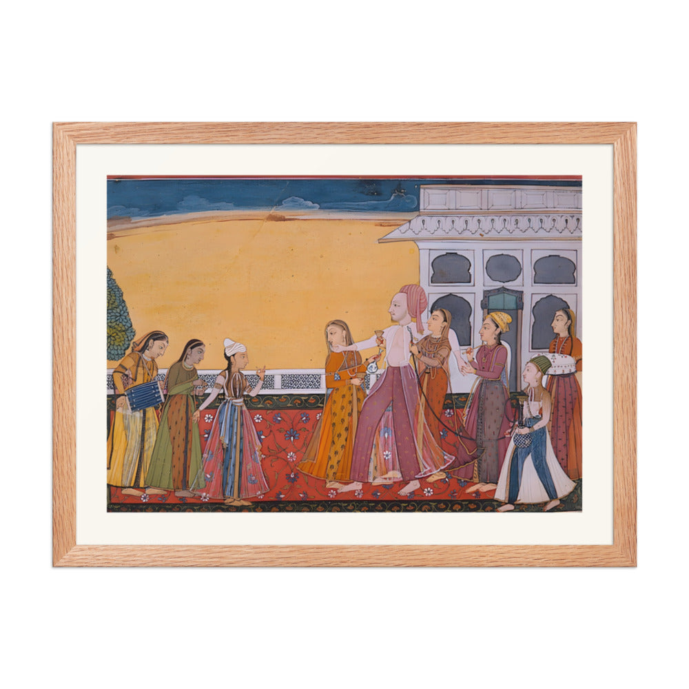 A Raja Among the Zenana — Palace Terrace — view 5