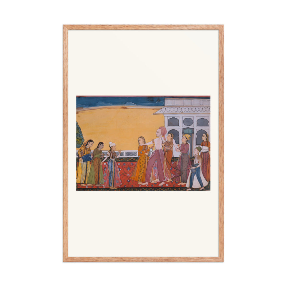 A Raja Among the Zenana — Palace Terrace — view 8