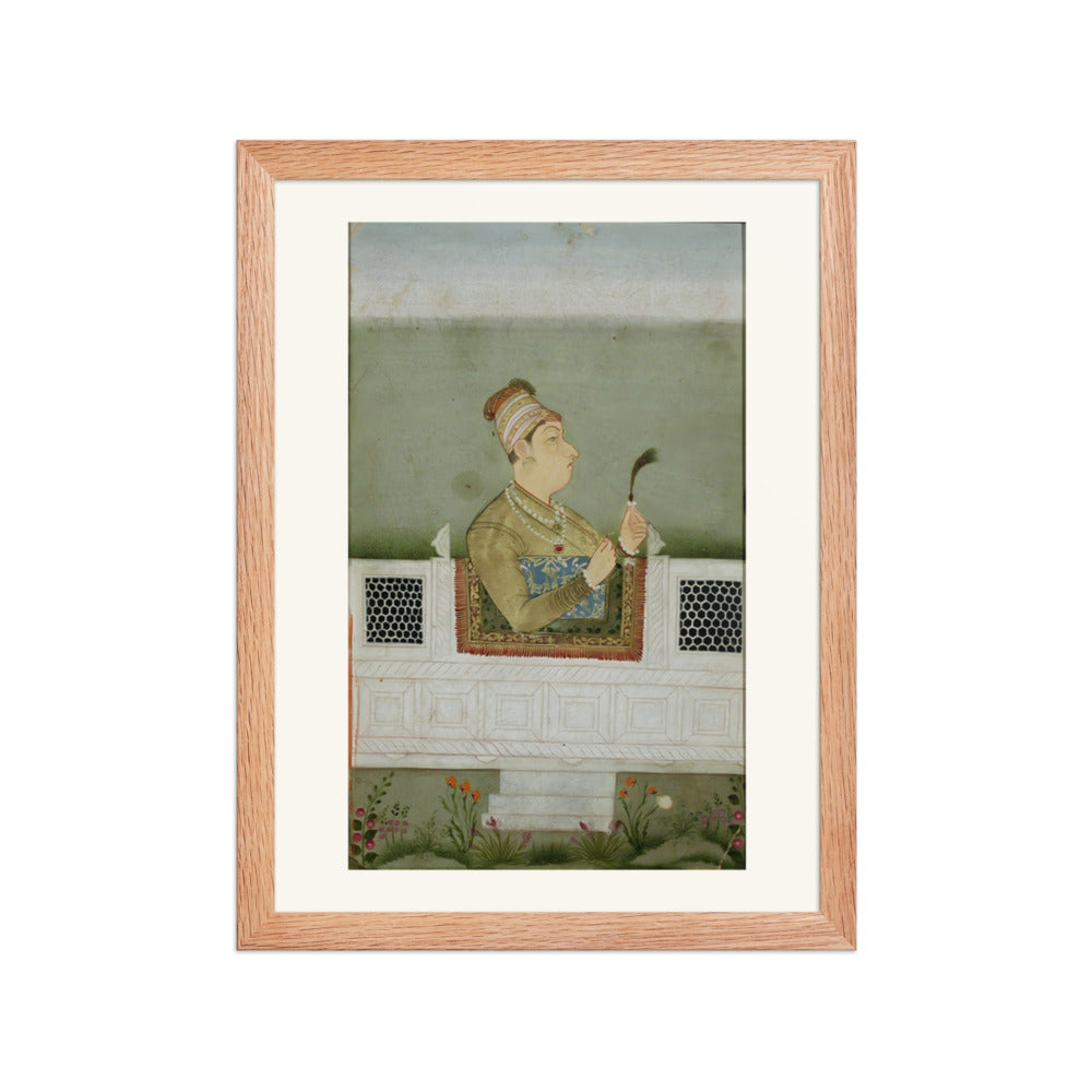 A Ruler with a Jewelled Aigrette — Jharokha Portrait — view 2