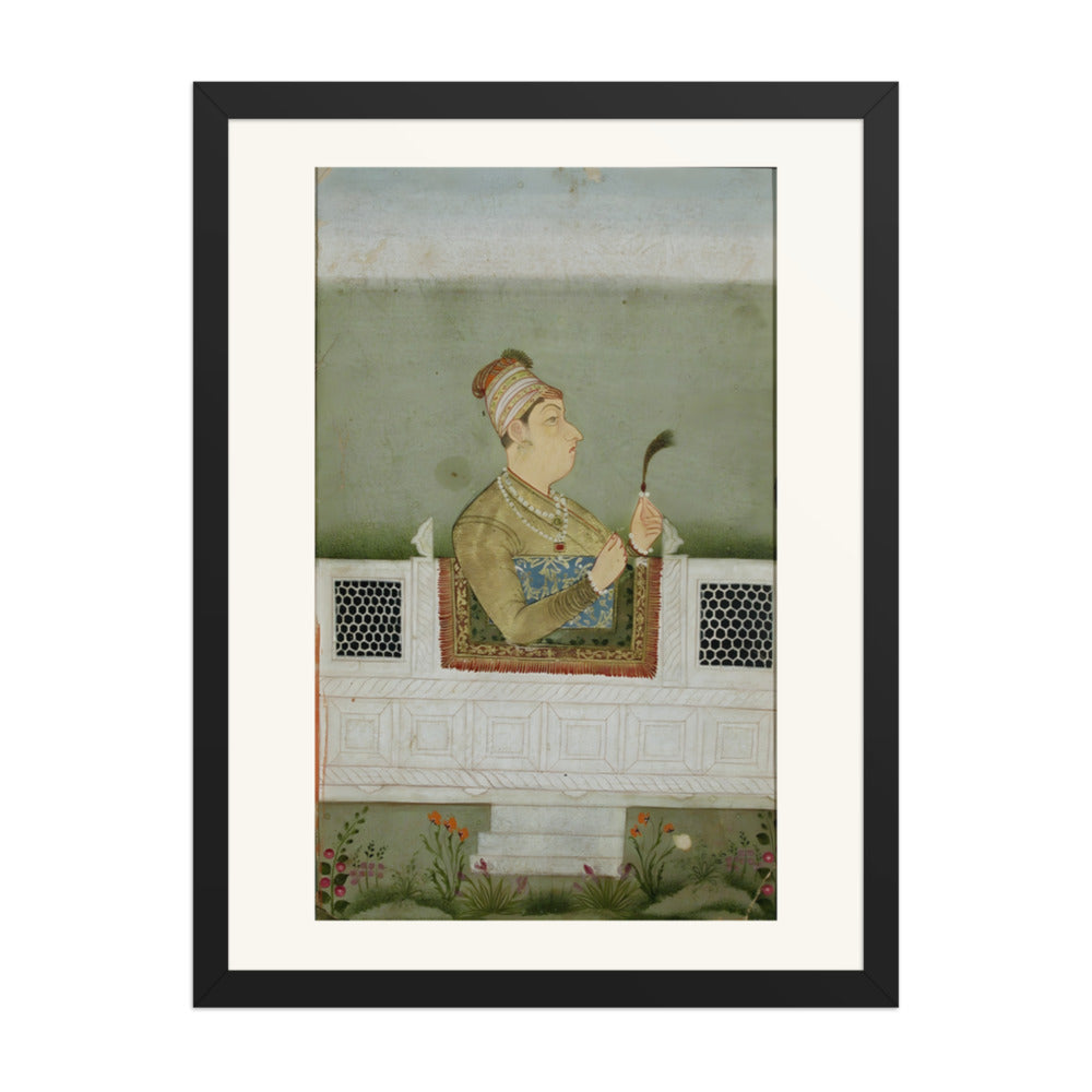 A Ruler with a Jewelled Aigrette — Jharokha Portrait — view 4