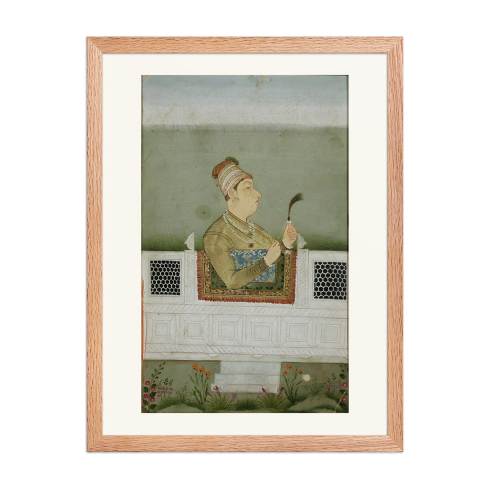 A Ruler with a Jewelled Aigrette — Jharokha Portrait — view 5