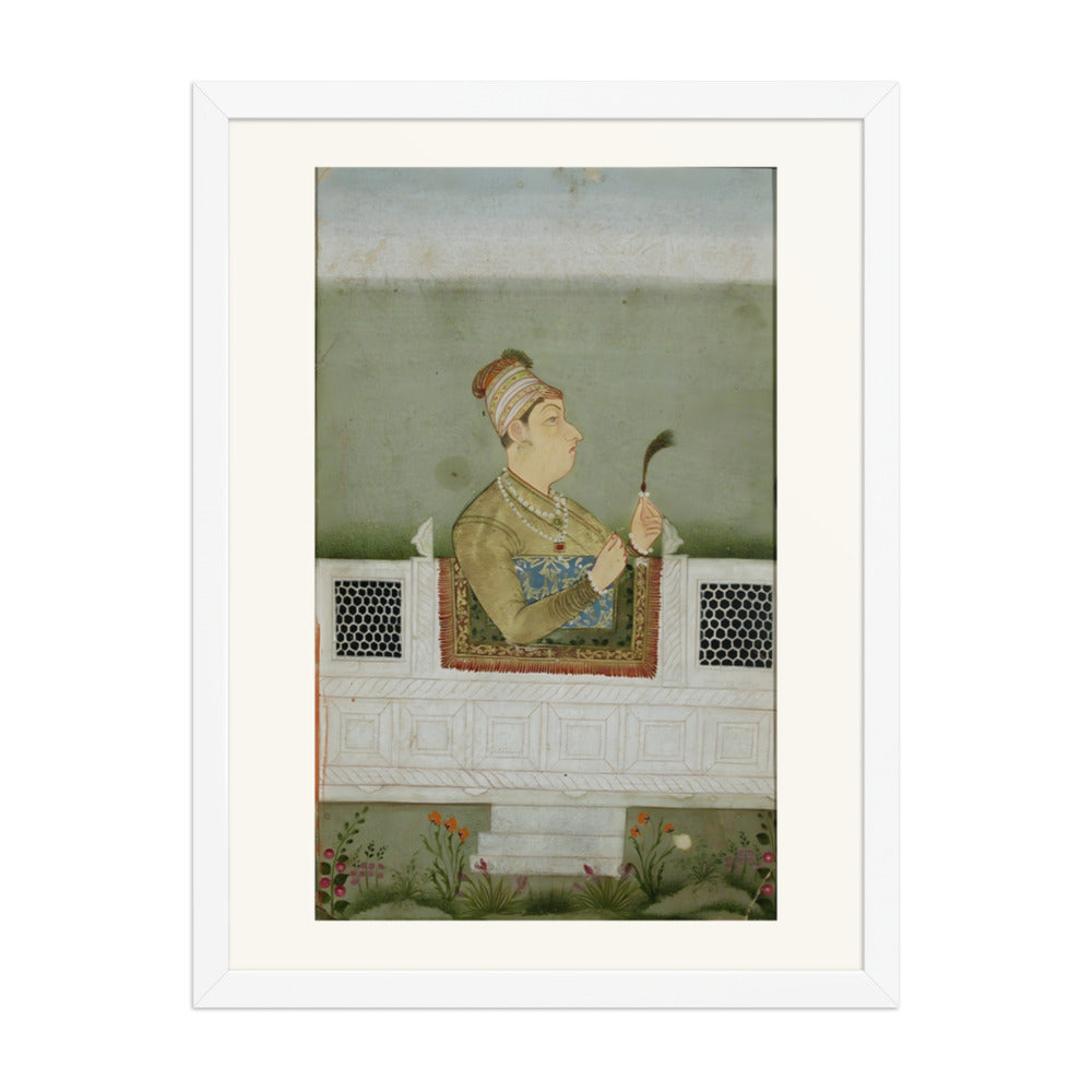 A Ruler with a Jewelled Aigrette — Jharokha Portrait — view 6