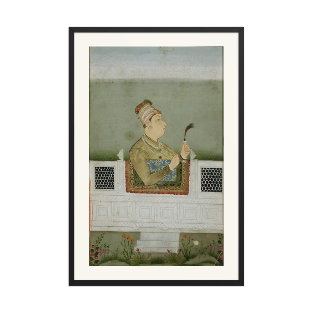 A Ruler with a Jewelled Aigrette — Jharokha Portrait — view 7