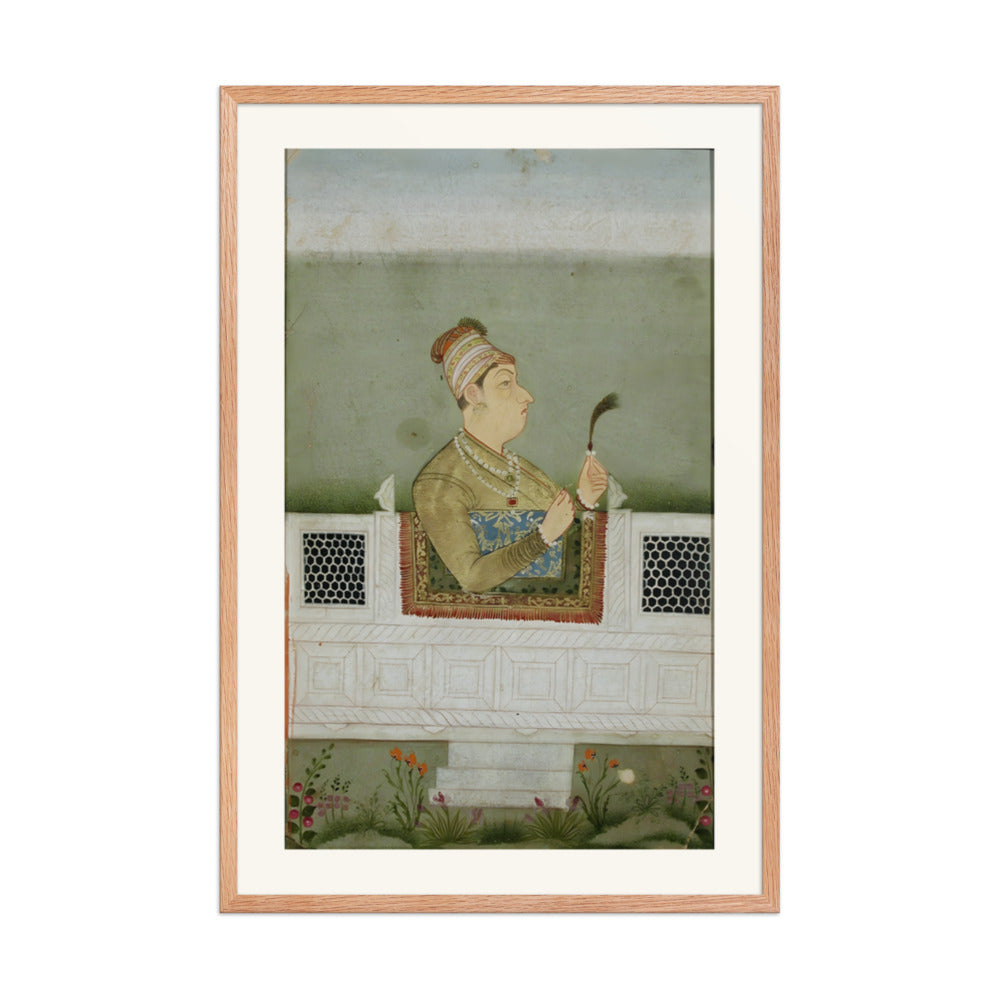 A Ruler with a Jewelled Aigrette — Jharokha Portrait — view 8