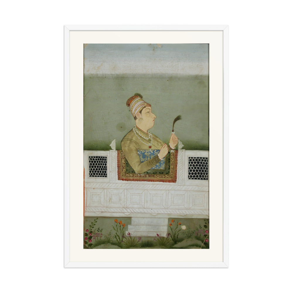 A Ruler with a Jewelled Aigrette — Jharokha Portrait — view 9