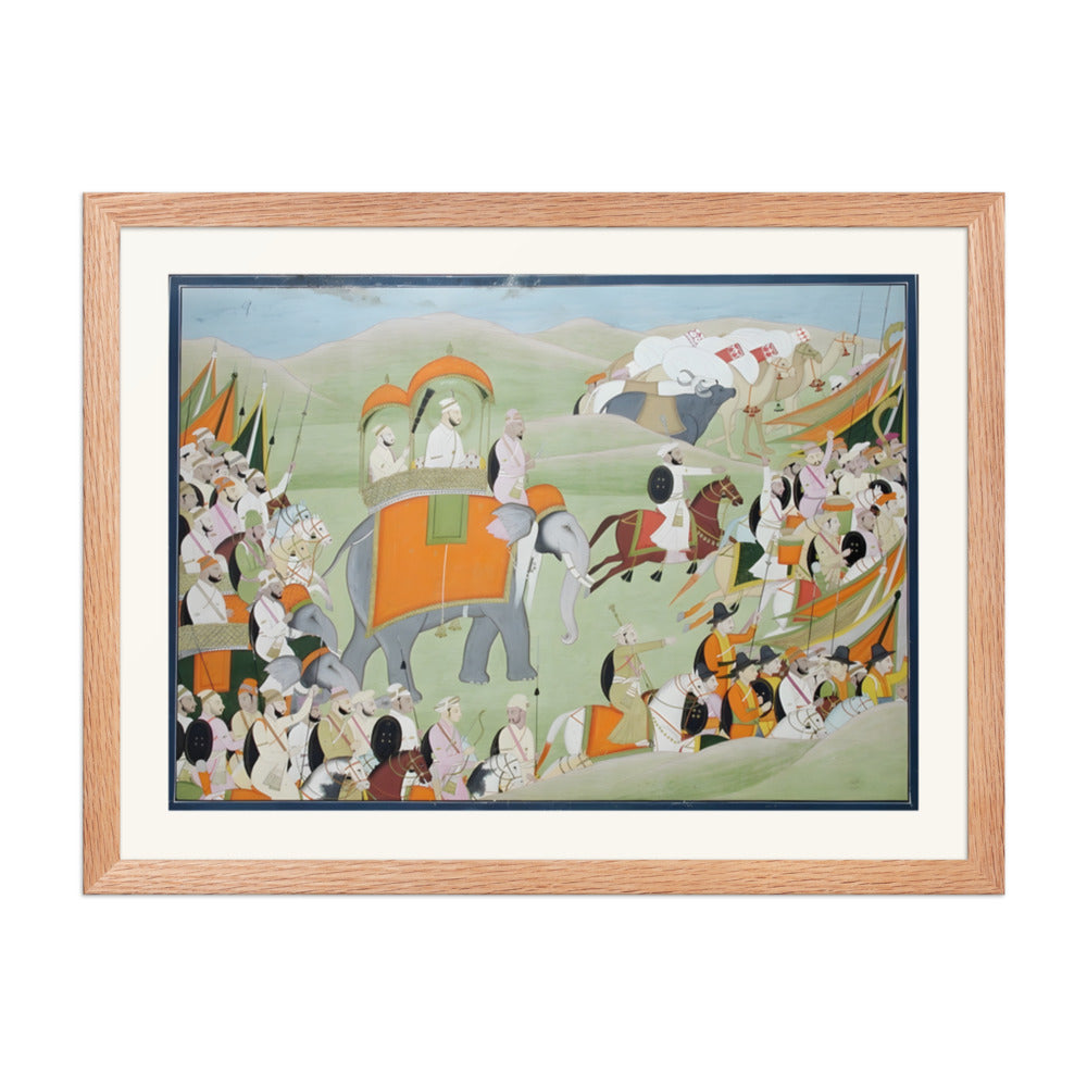 Ala-ud-Din Breaks Camp — A Manuscript Folio — view 2