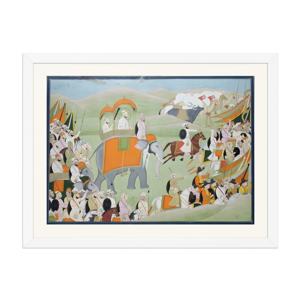 Ala-ud-Din Breaks Camp — A Manuscript Folio — view 3