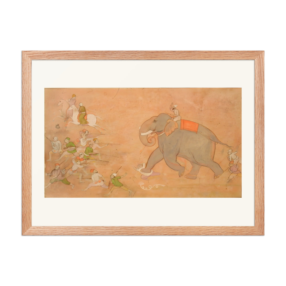 A War Elephant Scatters the Musketeers — view 2