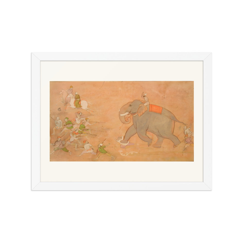 A War Elephant Scatters the Musketeers — view 3