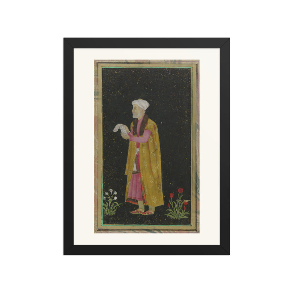 Portrait of I'timad al-Dawla — Restored Mughal Wall Art — view 2