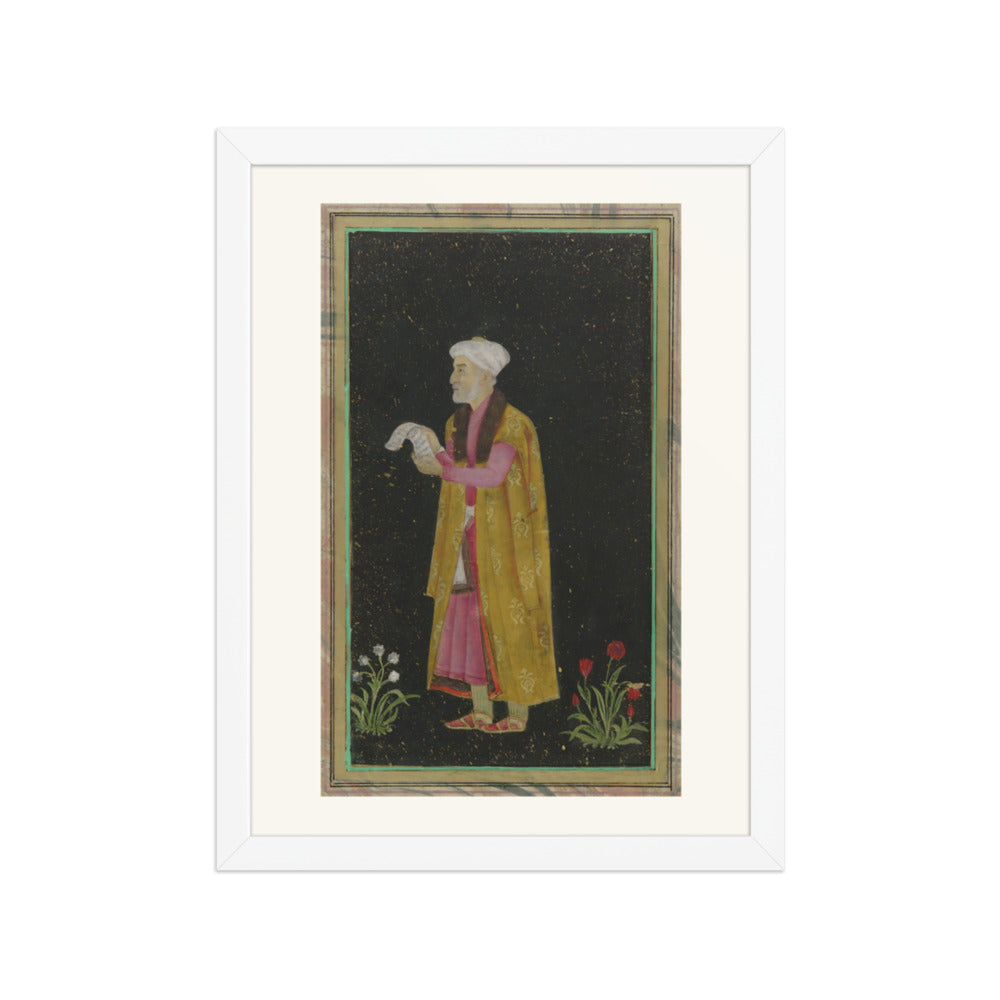 Portrait of I'timad al-Dawla — Restored Mughal Wall Art — view 6