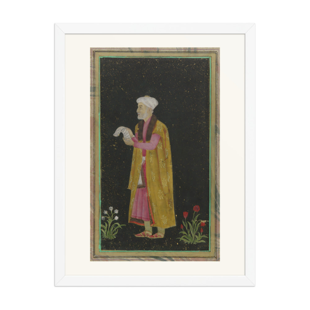 Portrait of I'timad al-Dawla — Restored Mughal Wall Art — view 5
