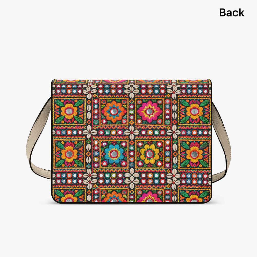 Kutch Mirror-Work — Multicolour Book Crossbody Bag — view 9