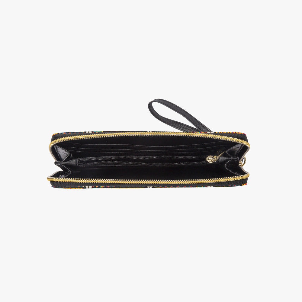 Kutch Mirror-Work — Multicolour Wristlet Clutch Wallet — view 7