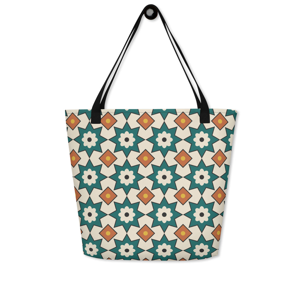 Mughal Mosaic — Star Tile Tote Bag — view 4