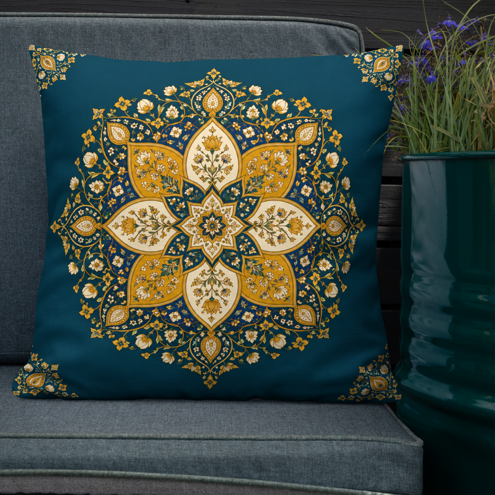 The Naulakha Medallion — Pillow & Pillow Case — view 12