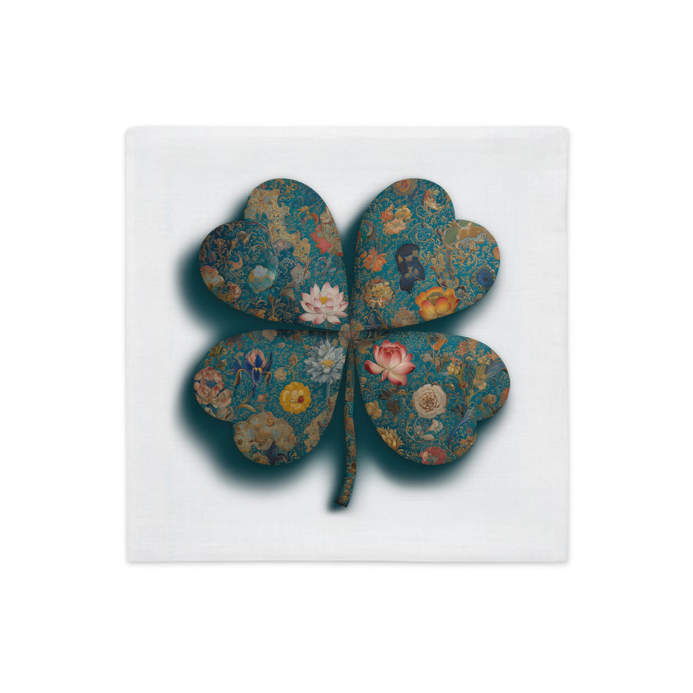 Four Gardens — Saffron & White Pillow and Pillow Case — view 5