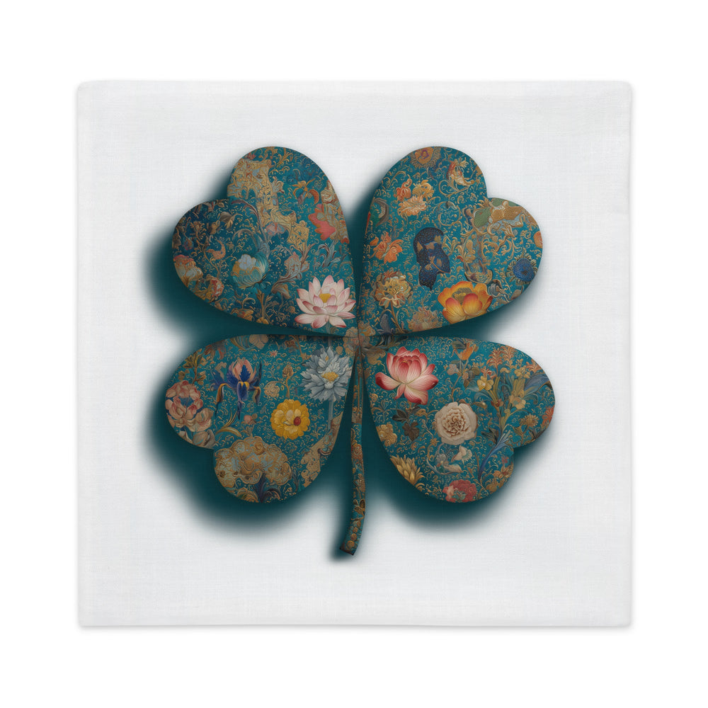 Four Gardens — Saffron & White Pillow and Pillow Case — view 7