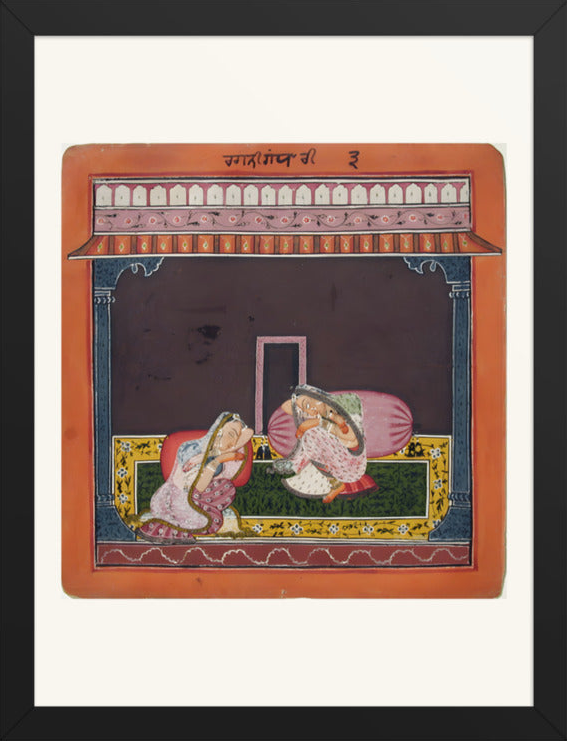 Andhriyari Ragini — Restored Rajput Wall Art — view 8