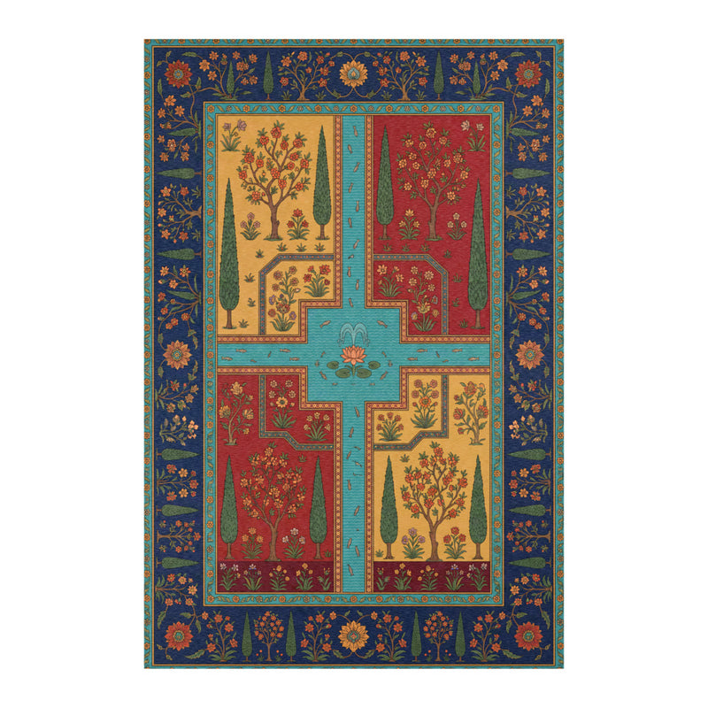 Chahar Bagh — Mughal Garden Carpet Area Rug