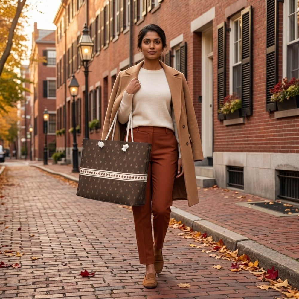 Buta Heritage Canvas — Mughal Paisley Weekender Bag — view 2