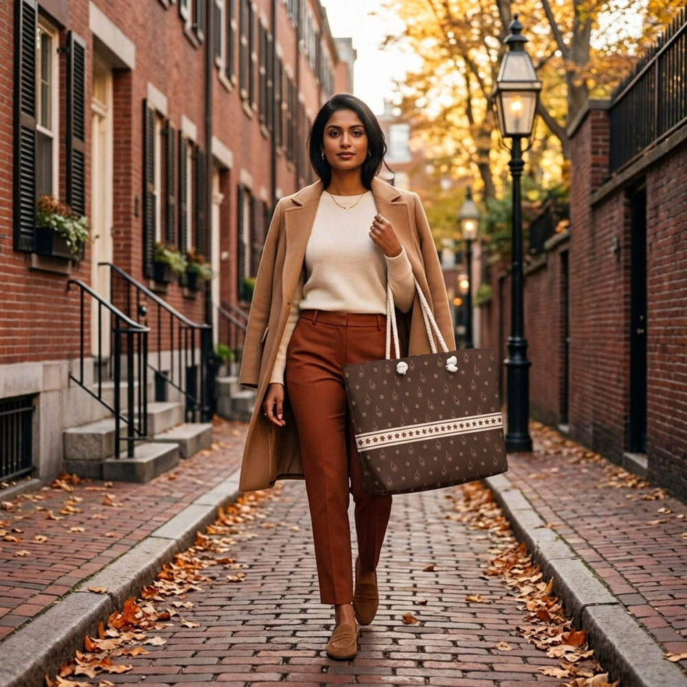 Buta Heritage Canvas — Mughal Paisley Weekender Bag — view 3