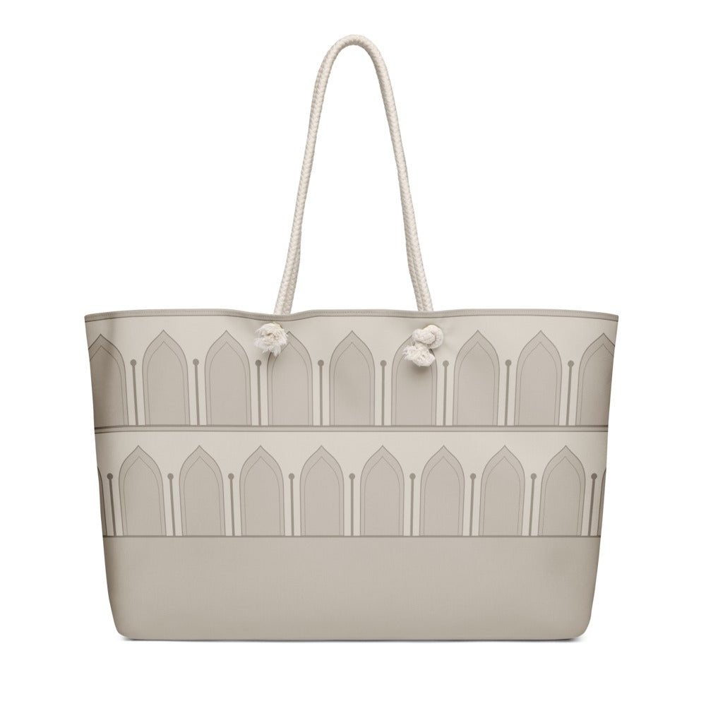 Greige Arcade — Mughal Arch Weekender Bag — view 5