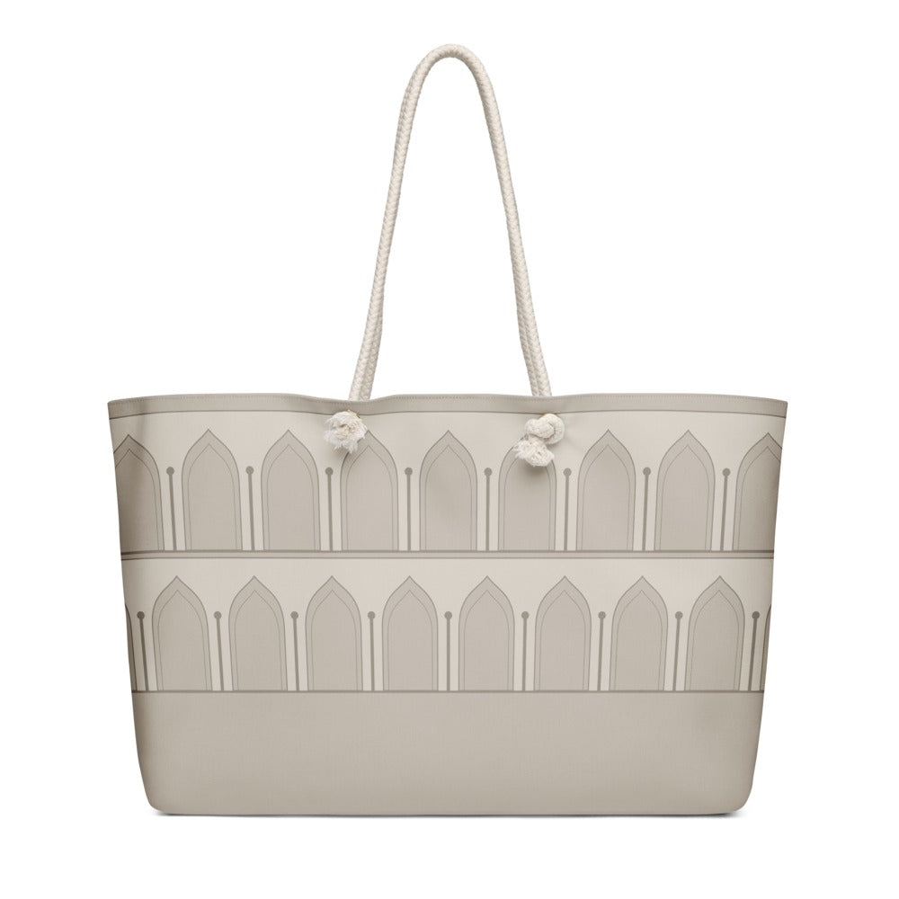Greige Arcade — Mughal Arch Weekender Bag — view 4