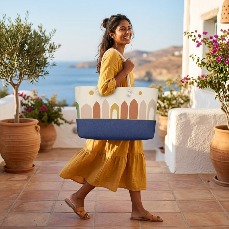 Jharokha Arch Stack — Weekender Bag