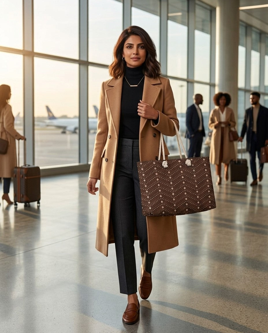 Mughal Dot Chevron — Weekender Bag — view 2