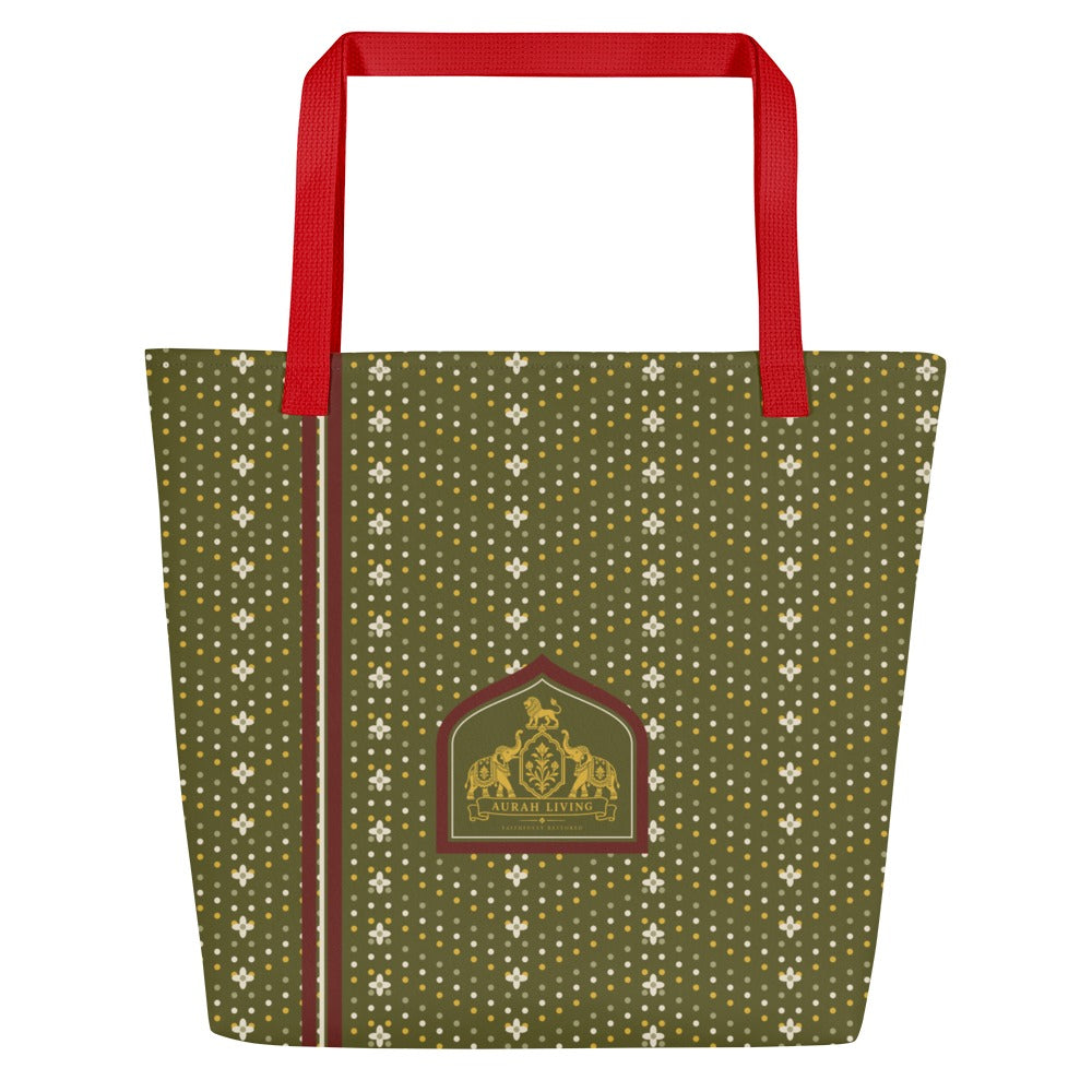 Olive Marquage — Crest Tote Bag — view 3