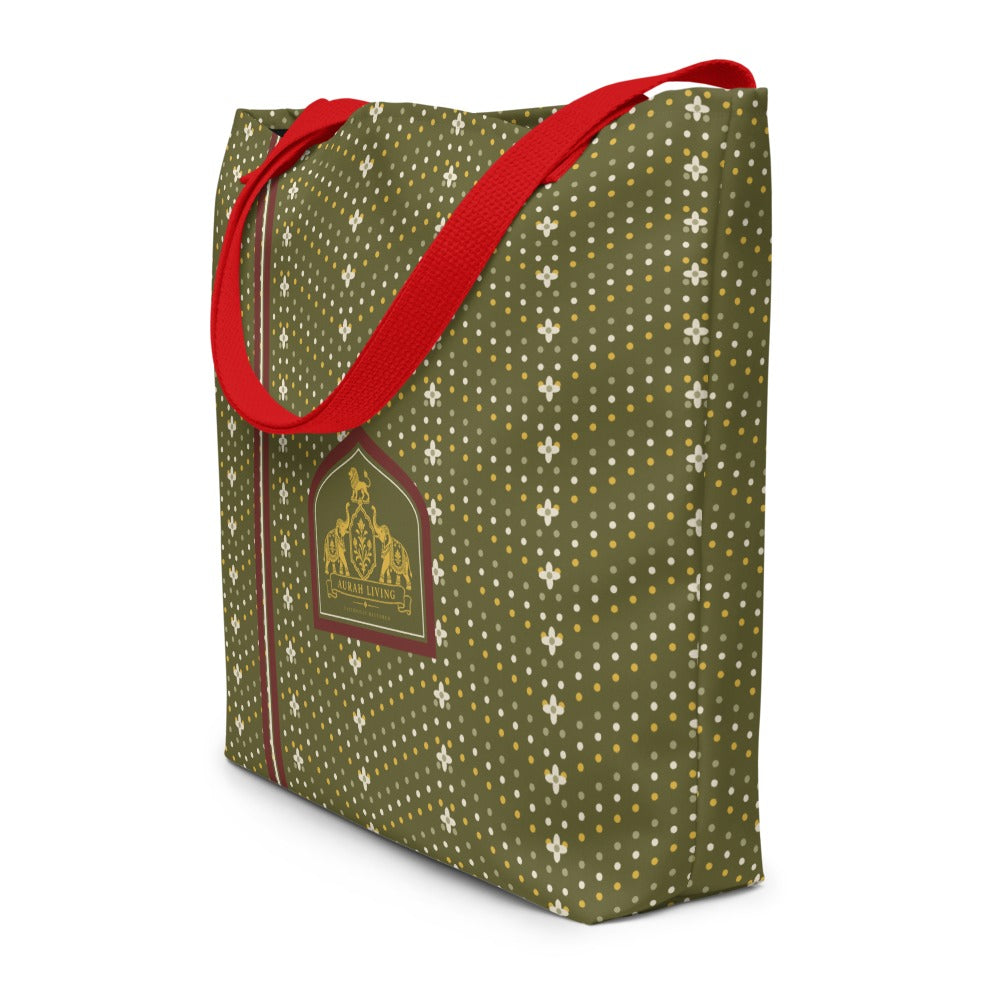 Olive Marquage — Crest Tote Bag — view 2