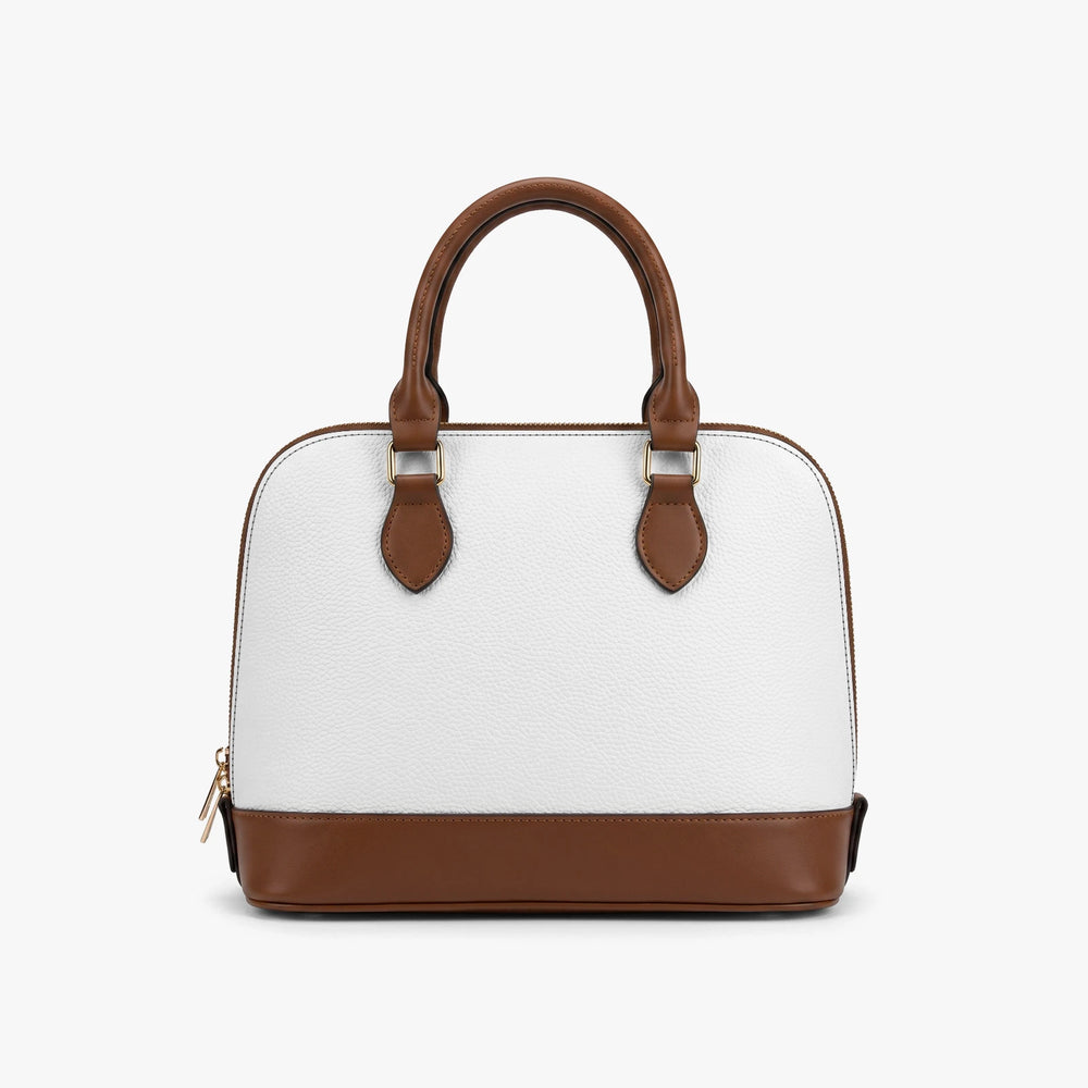 Zari Buti — Red & Gold Dome Handbag — view 3