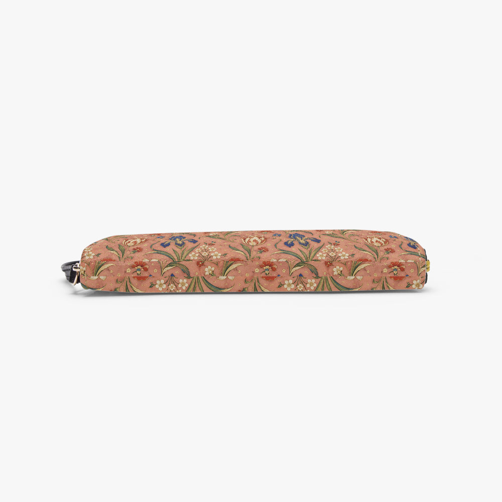 Hashiya Flowers — Apricot Wristlet Clutch Wallet — view 6