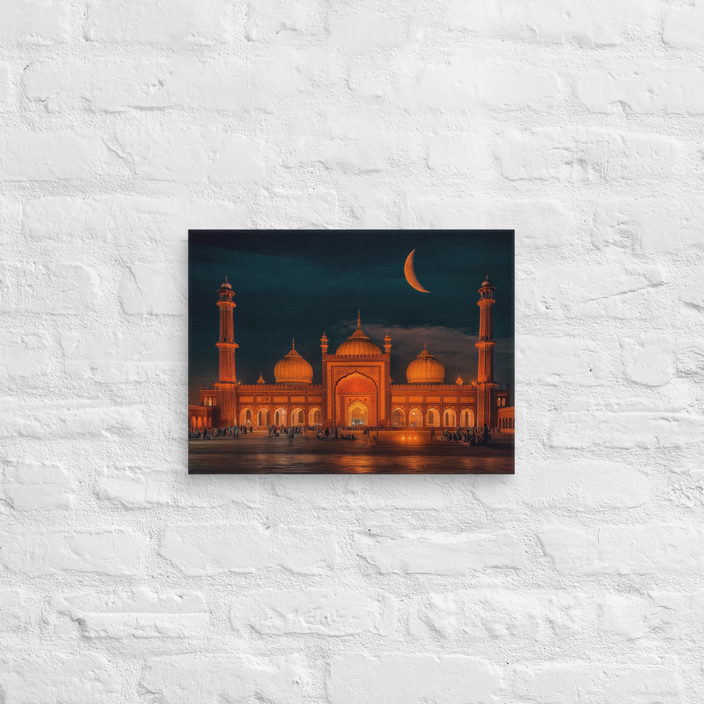 Chaand Raat Glow – Badshahi Mosque at Dusk — view 2