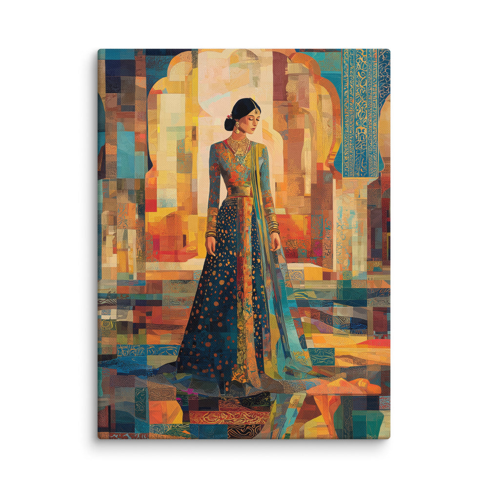 Twilight Grace in the Mughal Courtyard — view 2