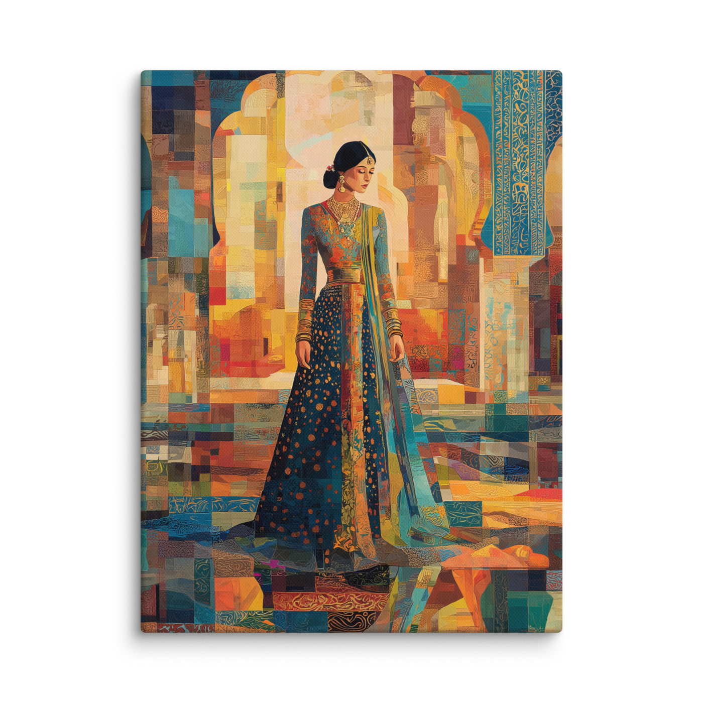 Twilight Grace in the Mughal Courtyard — view 2