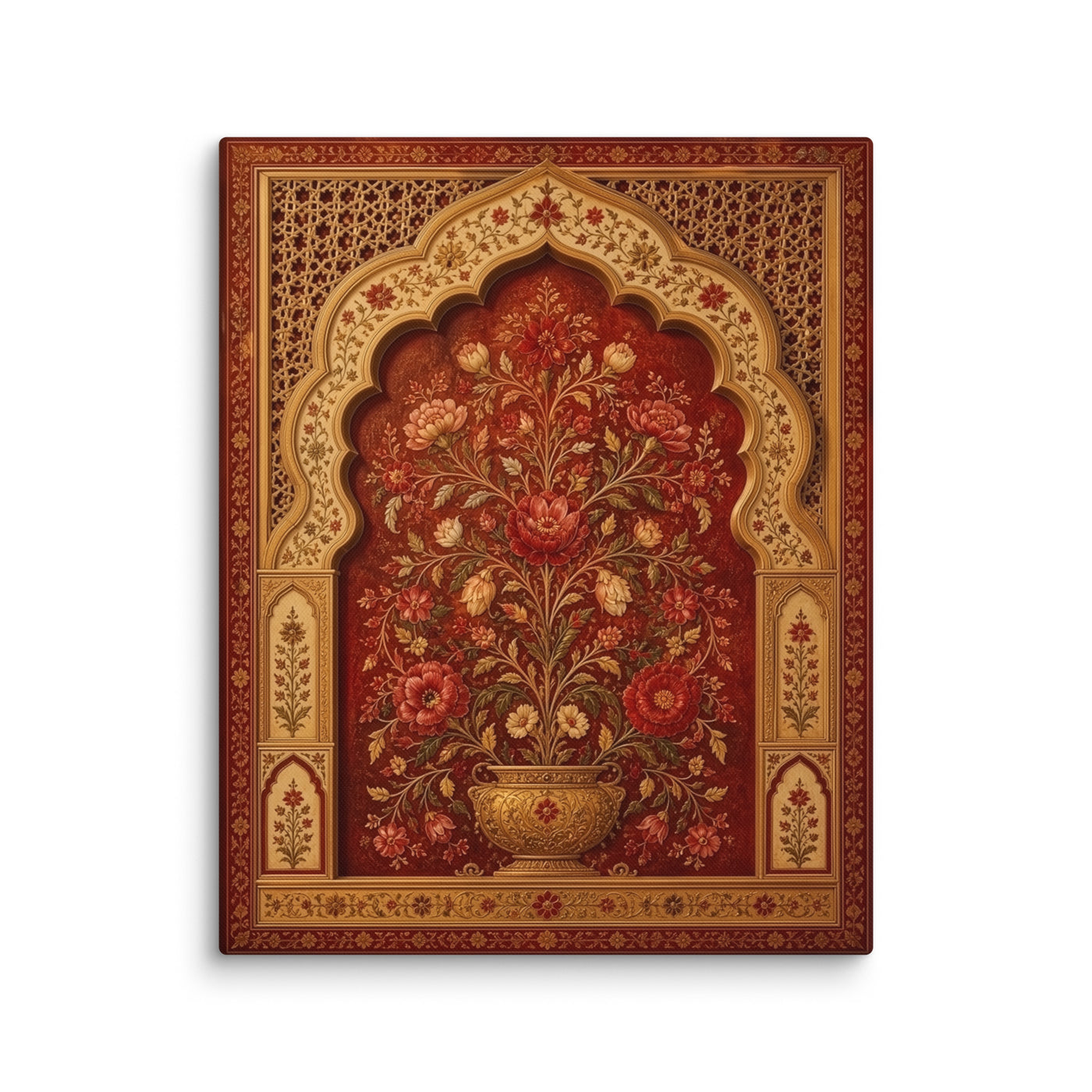 Crimson Garden Arch Canvas — view 1