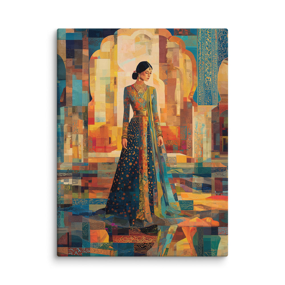Twilight Grace in the Mughal Courtyard — view 3