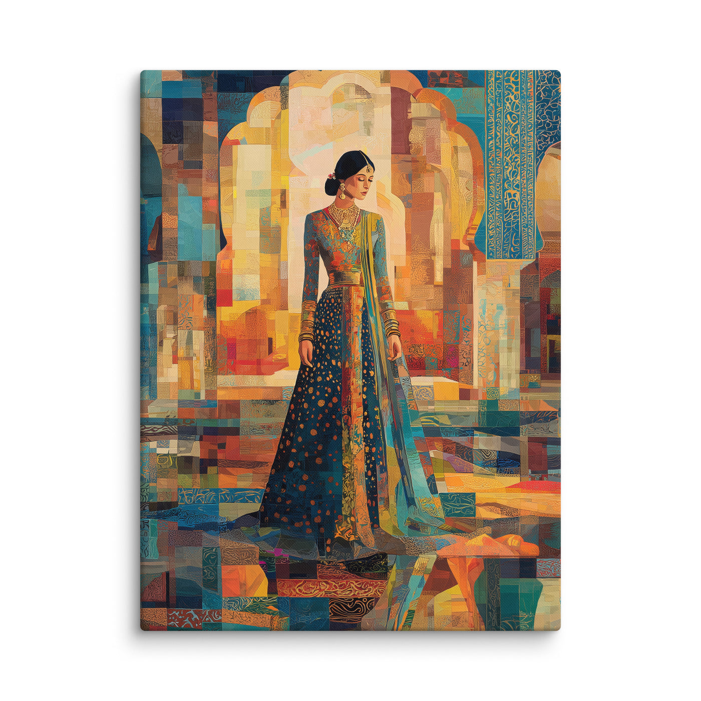 Twilight Grace in the Mughal Courtyard — view 3