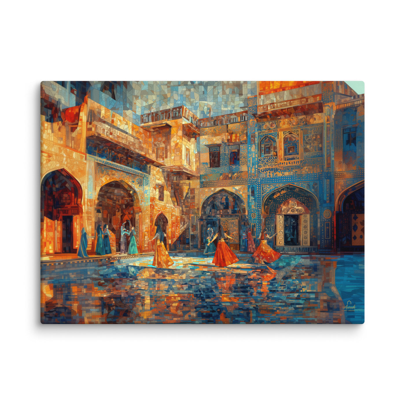 Courtyard in Color: A Mughal Mosaic Ballet — view 2