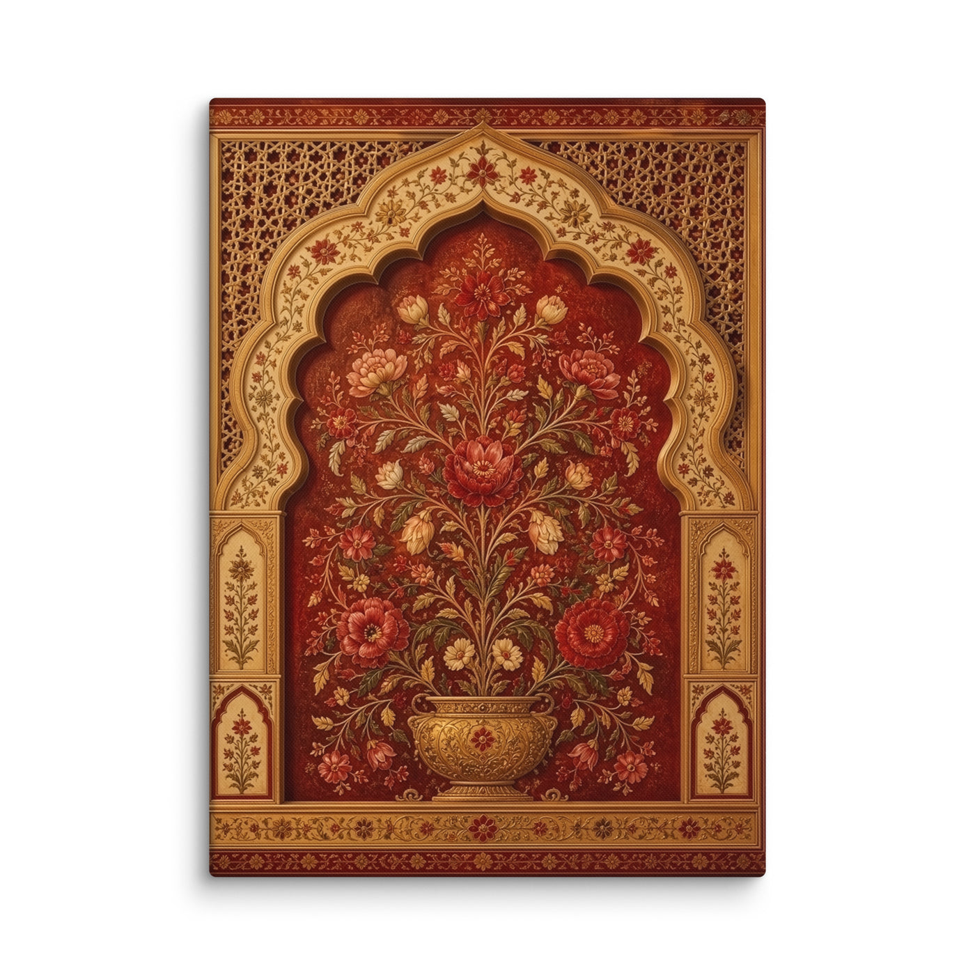 Crimson Garden Arch Canvas — view 2