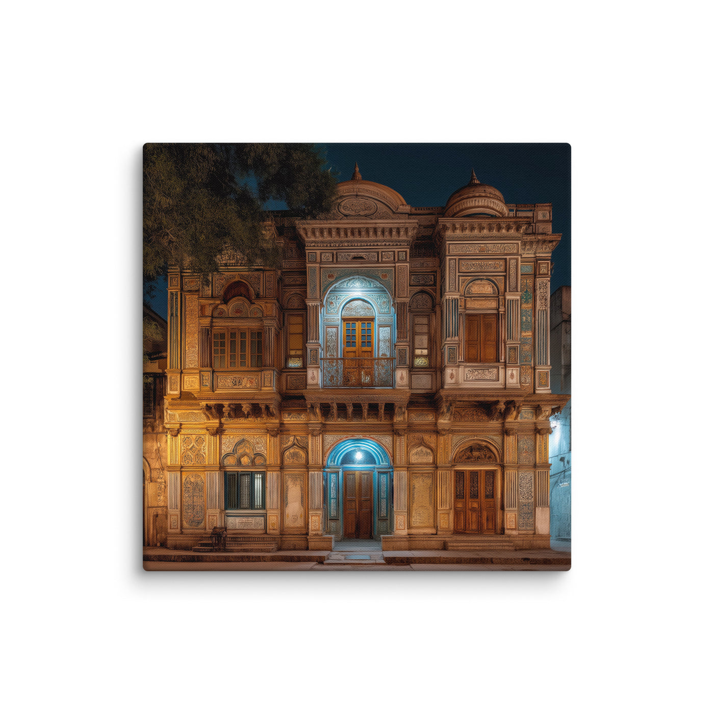 Majestic Haveli Under Moonlight — view 2