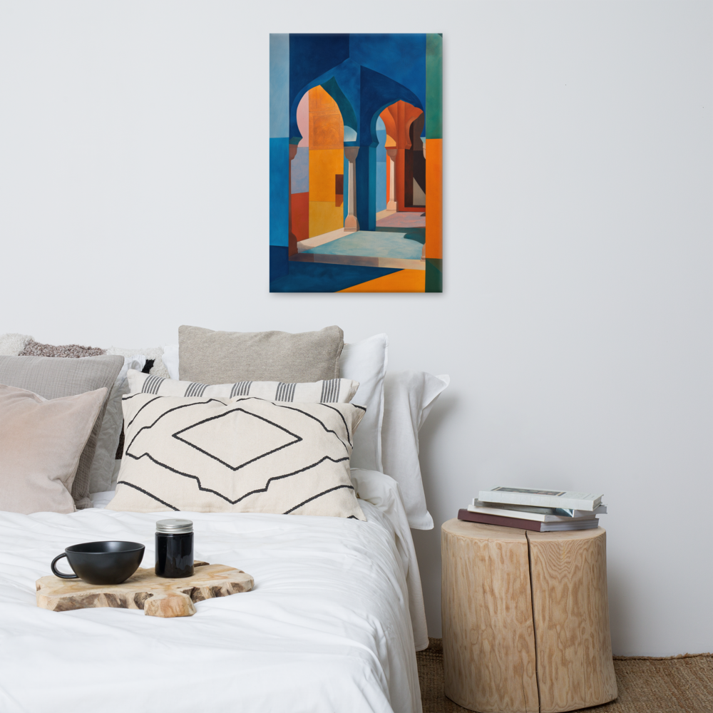 Color and Shadow – Mughal Arches in Motion — view 5