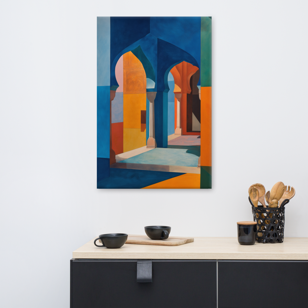 Color and Shadow – Mughal Arches in Motion — view 7