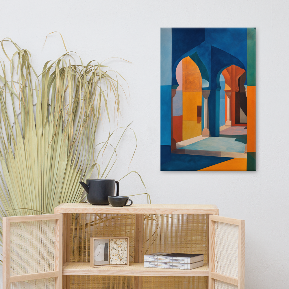 Color and Shadow – Mughal Arches in Motion — view 8