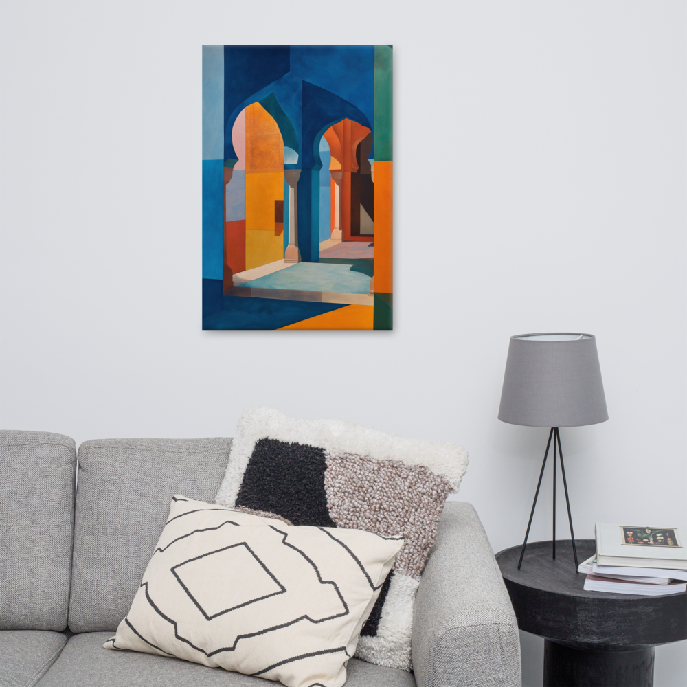 Color and Shadow – Mughal Arches in Motion — view 9