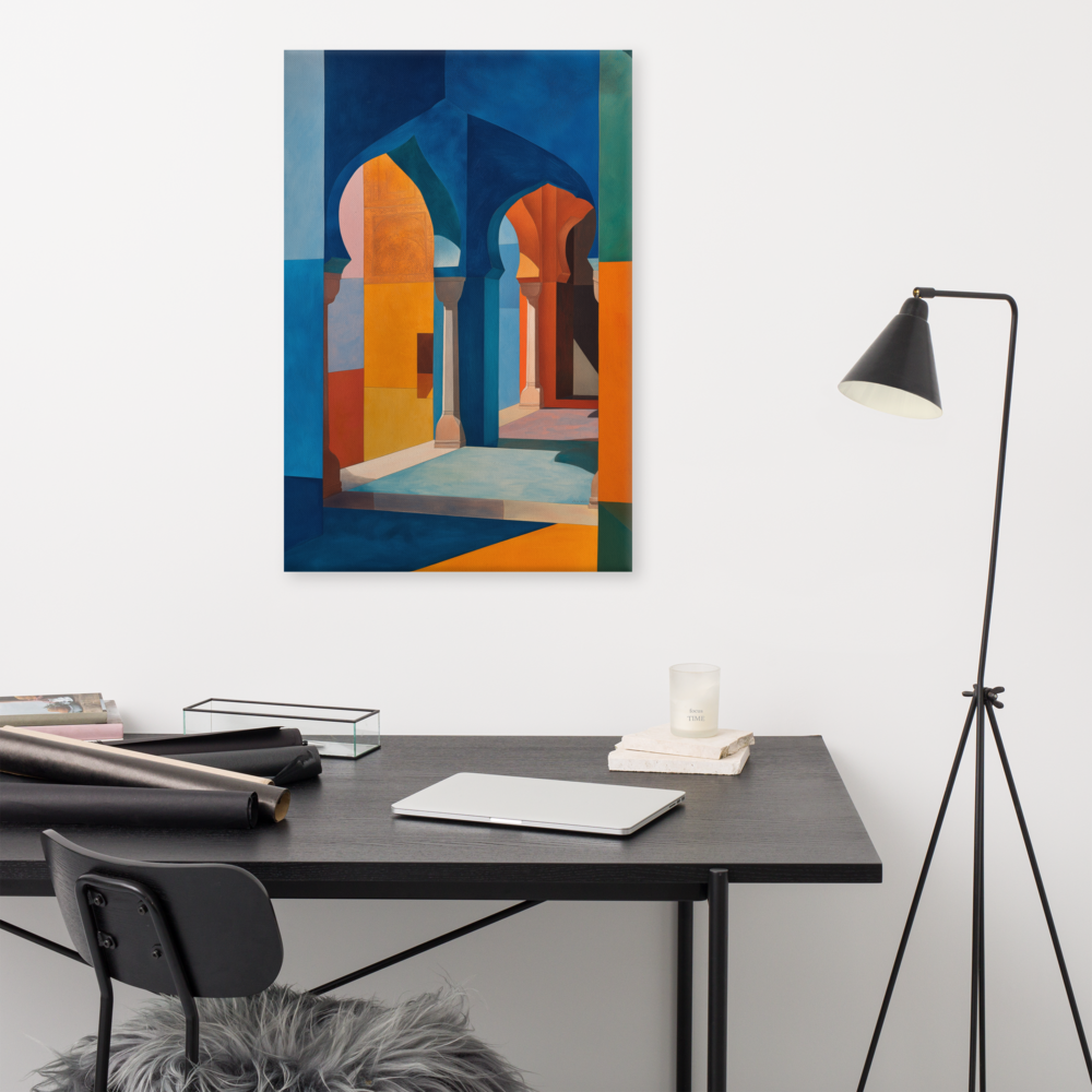 Color and Shadow – Mughal Arches in Motion — view 10