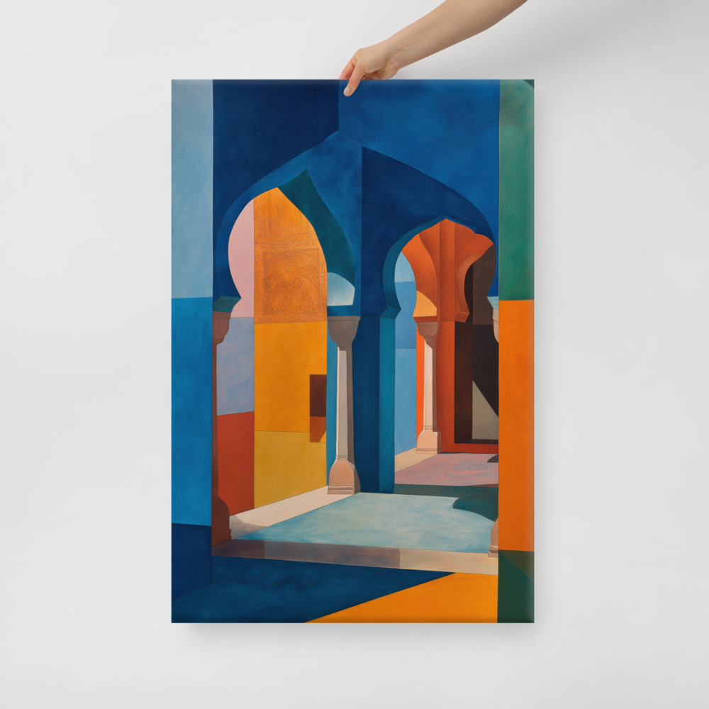 Color and Shadow – Mughal Arches in Motion — view 11