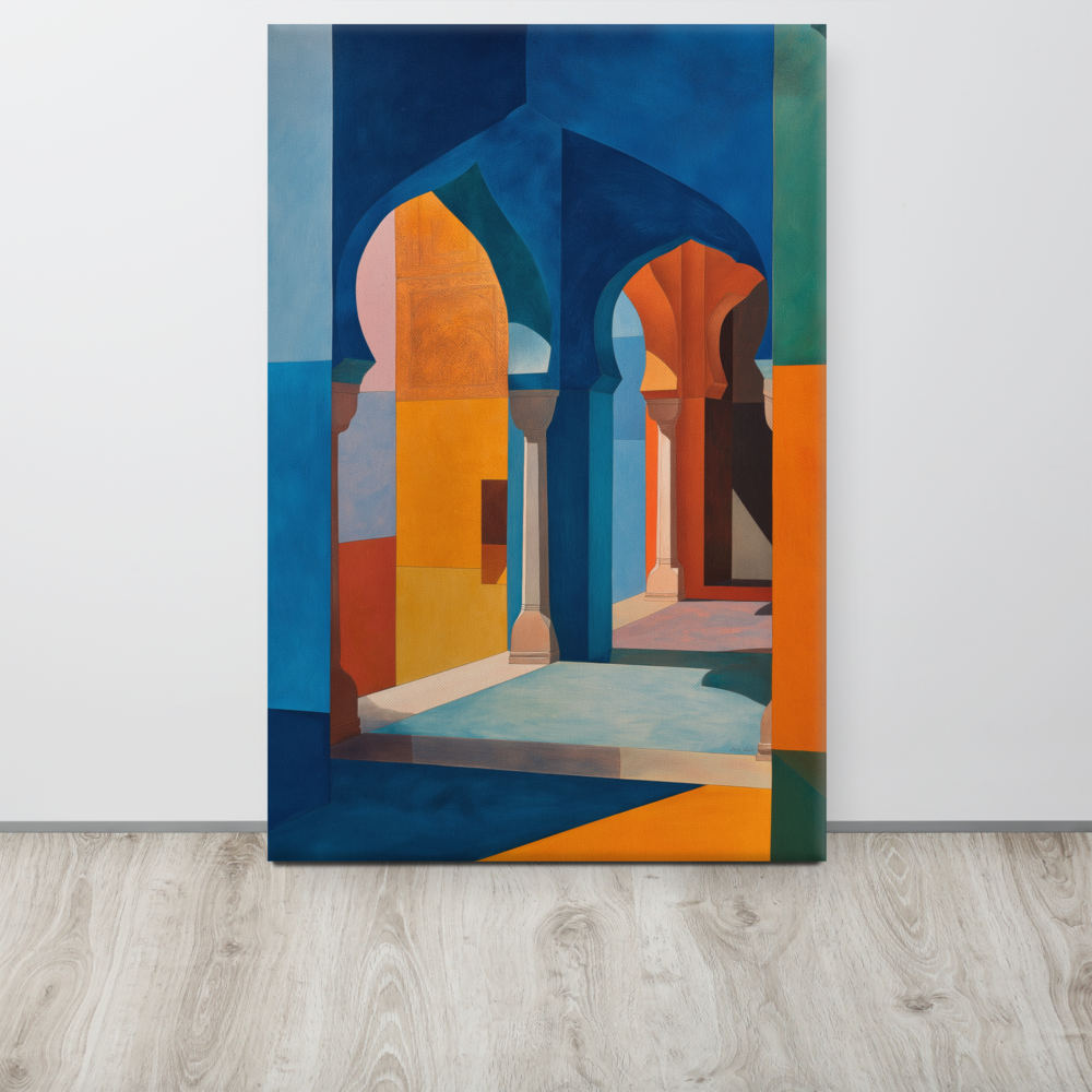 Color and Shadow – Mughal Arches in Motion — view 12